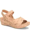 Kork-ease Women Myrna Sandal In Gold Cork In Multi