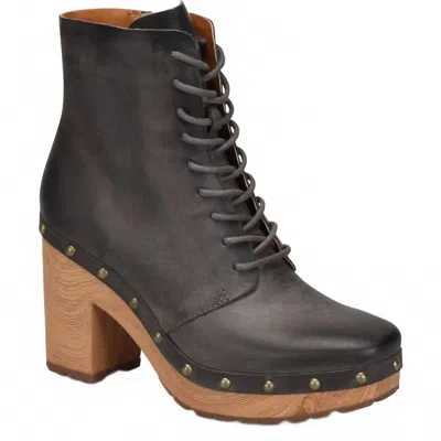 Kork-ease Women's Sherborn Lace Up Boots In Dark Grey In Brown