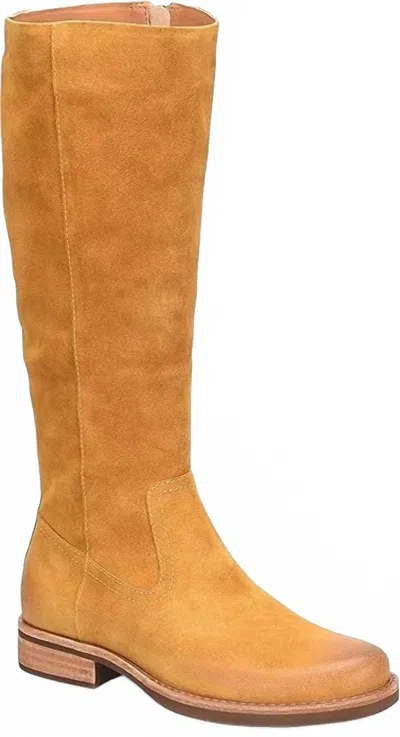 Kork-ease Women's Sydney Leather Boot In Yellow In Orange