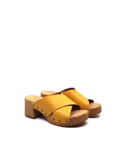 Kork-ease Tatum Slide Sandal In Yellow