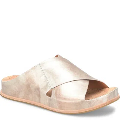Kork-ease Women's Tutsi Cross-band Sandals In Light Gold