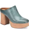 Kork-ease Women Veronica Platform Mule In Teal In Blue