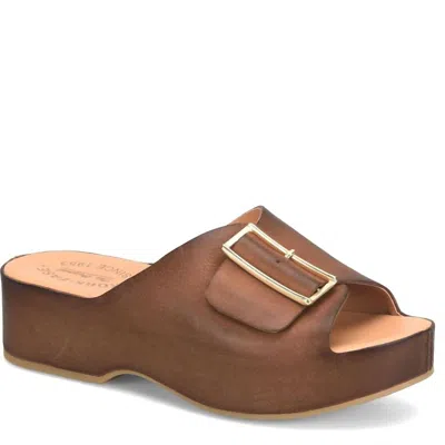 Kork-ease Women's York Platform Sandal In Brown Terra
