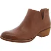Kork-ease Womens Leather Round Toe Ankle Boots In Brown