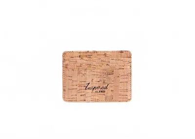Kork Goods Women's Cork Credit Card Holder In Natural In White
