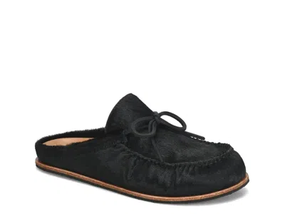 Kork-ease Korkease Alize Clog In Black Calf Hair Leather