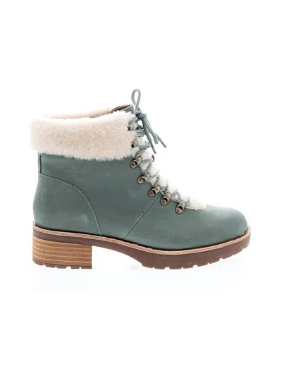 Pre-owned Kork-ease Ankle Boots In Green