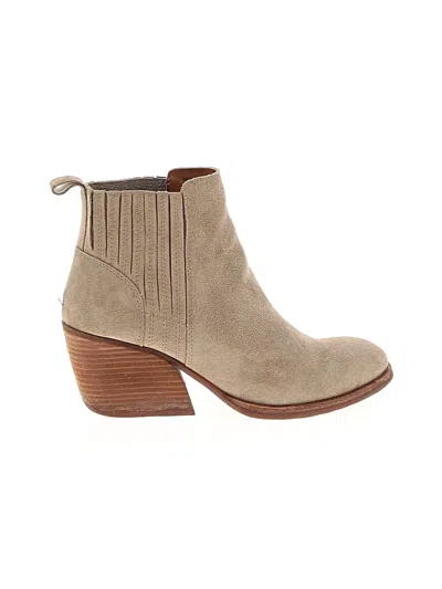 Pre-owned Kork-ease Ankle Boots In Tan