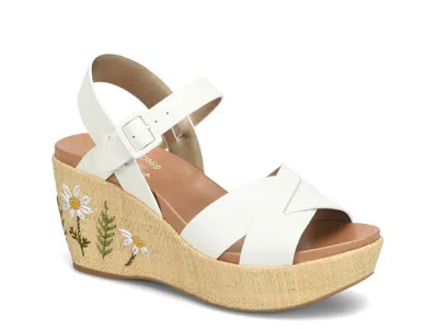 Kork-ease Korkease Ava 2.0 Wedge Sandal In White