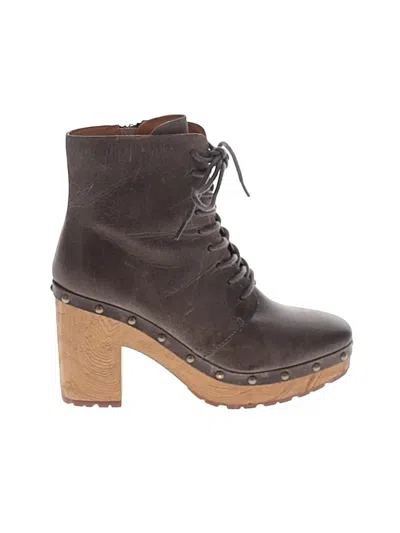 Pre-owned Kork-ease Boots In Gray