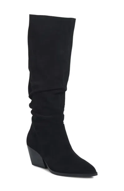Kork-ease ® Darlene Knee High Boot In Black Suede