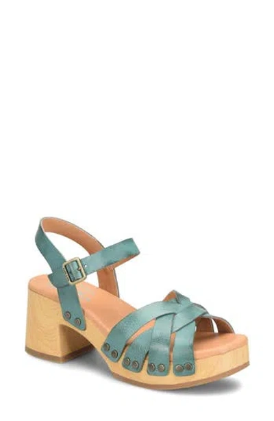 Kork-ease ® Ester Platform Sandal In Blue