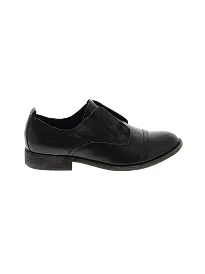Pre-owned Kork-ease Flats In Black