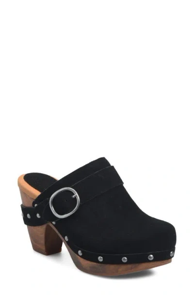 Kork-ease ® Gemini Leather Clog In Black