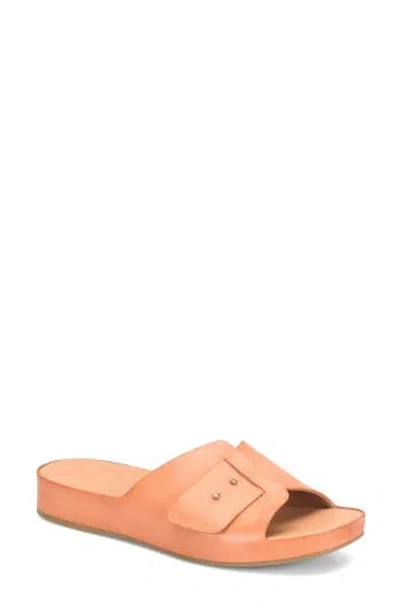 Kork-ease ® Mesa Platform Slide Sandal In Orange