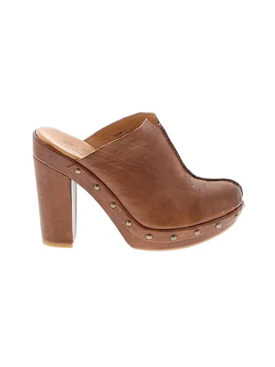 Pre-owned Kork-ease Mule/clog In Brown