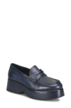 Kork-ease Korkease Pixie Platform Penny Loafer In Blue