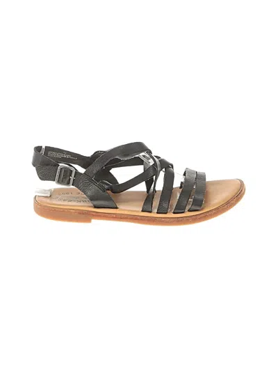 Pre-owned Kork-ease Sandals In Black