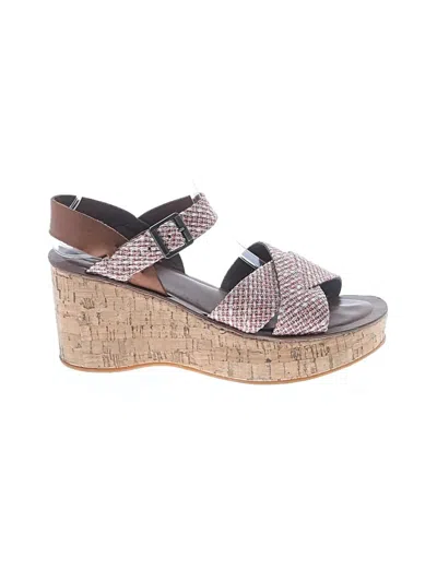 Pre-owned Kork-ease Wedges In Gray