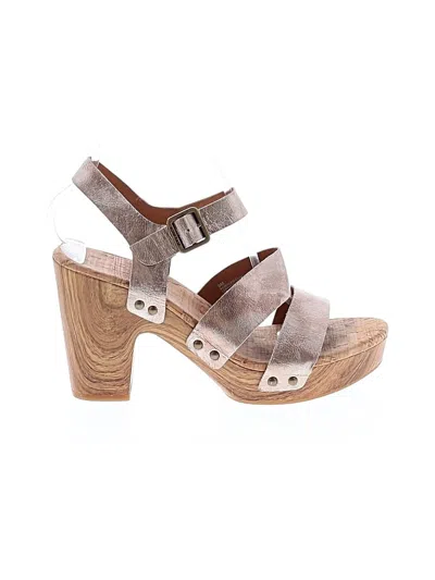 Pre-owned Kork-ease Wedges In Gray