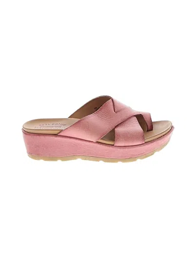 Pre-owned Kork-ease Wedges In Pink