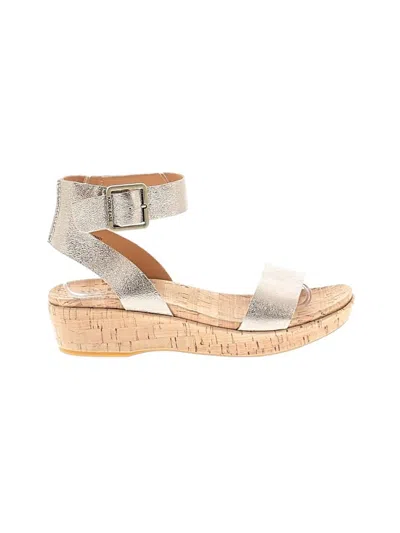 Pre-owned Kork-ease Wedges In Silver