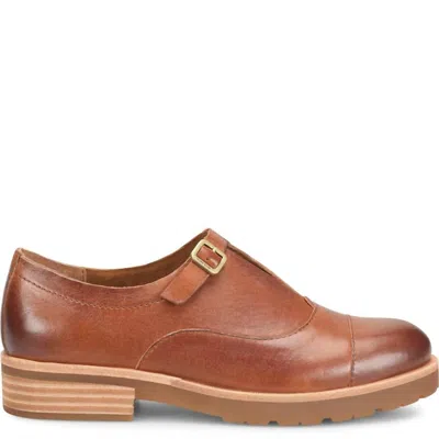 Kork-ease Women's Cloetta Monk Strap Loafer In Tan In Brown