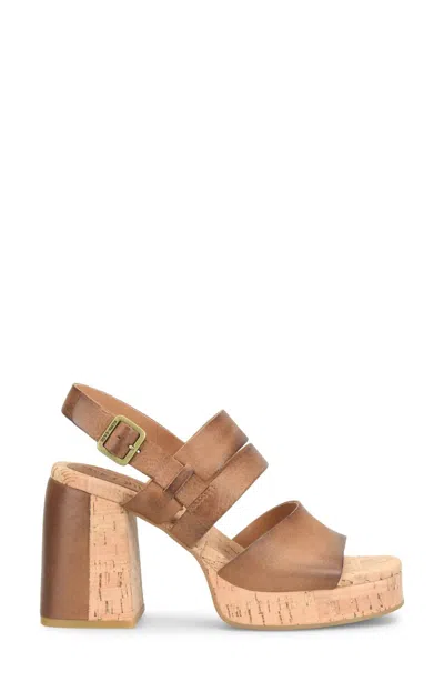 Kork-ease Women's Maxi Colorblock Cork Heel In Brown