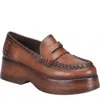 Kork-ease Korkease Pixie Platform Penny Loafer In Brown