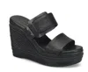 Kork-ease Korkease Raya Espadrille Wedge Sandal In Black