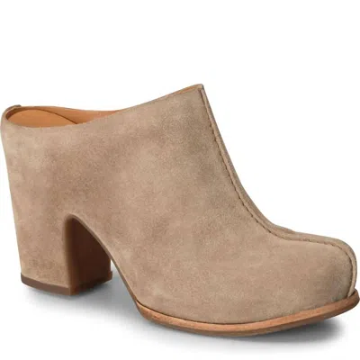 Kork-ease Women's Sagano Suede Clog In Taupe In Neutral