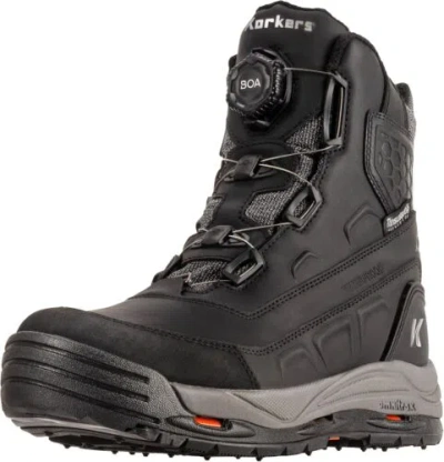 Pre-owned Men's Snowmaggedon Winter Boots In Black from eBay