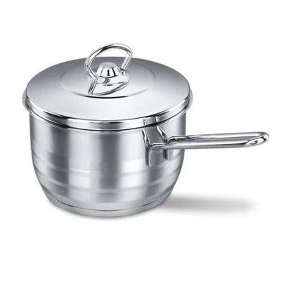 Korkmaz 2 Qt. Stainless Steel Saucier With Lid