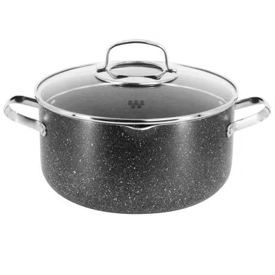 Korkmaz Galaski Aluminum Dutch Oven In Black