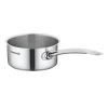 Korkmaz Gastro Proline 4.5 Liter Stainless Steel Saucepan In Silver