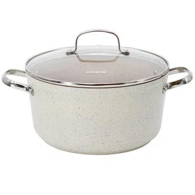 Korkmaz Granita Aluminum Dutch Oven In Tan