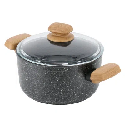 Korkmaz Montana Aluminum Dutch Oven In Black