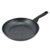 Korkmaz Nora Granit 2.4 Liter Aluminum Nonstick Frypan In Black