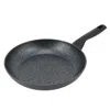 Korkmaz Nora Granit 2.4 Liter Aluminum Nonstick Frypan In Black