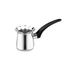 Korkmaz Orbit 8 Ounce Stainless Steel Turkish Coffee Pot In Silver