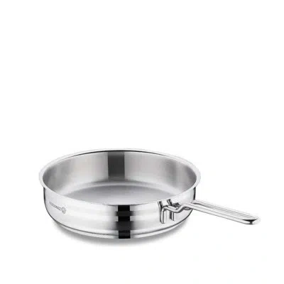Korkmaz Stainless Steel Non-stick Frying Pan / Skillet In Silver