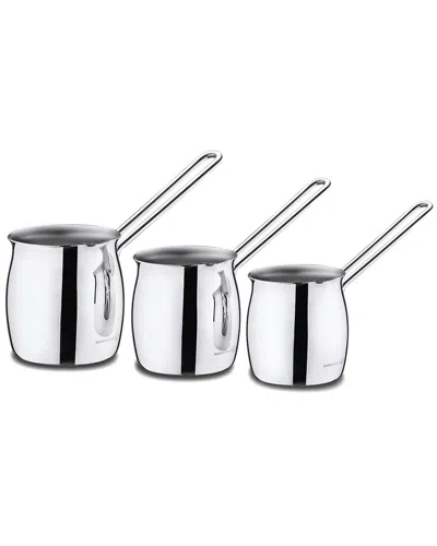 Korkmaz Tombik Coffee Pot Set In Gray