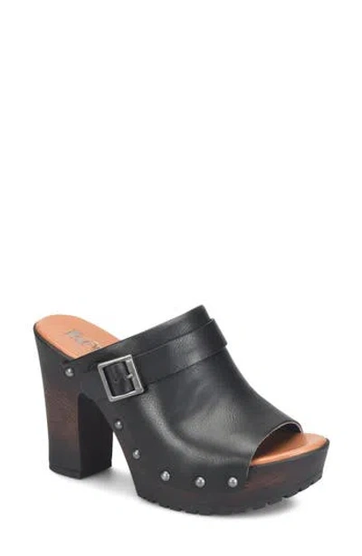 Korks Allie Slide Sandal In Blue