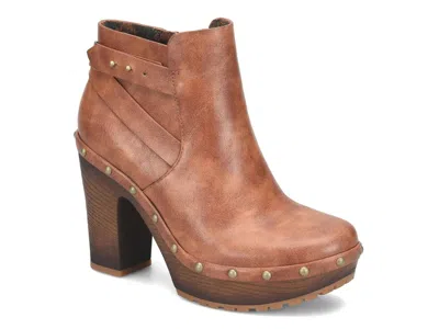 Korks Amalia Platform Bootie In Brown