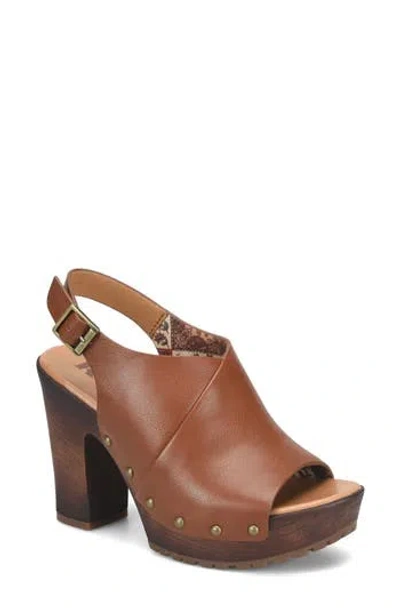 Korks Annelie Slingback Sandal In Brown
