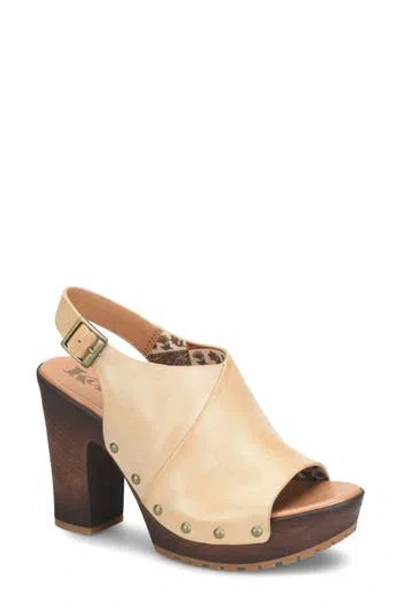 Korks Annelie Slingback Sandal In Nude