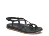 Korks Arica Toe Loop Sandal In Black