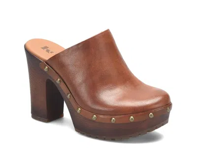 Korks Auburn Platform Clog In Brown