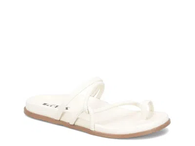 Korks Audra Sandal In White