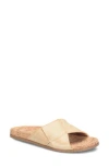Korks Aurora Slide Sandal In White